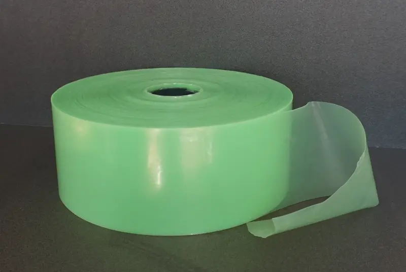 Double cut stabilized PE film